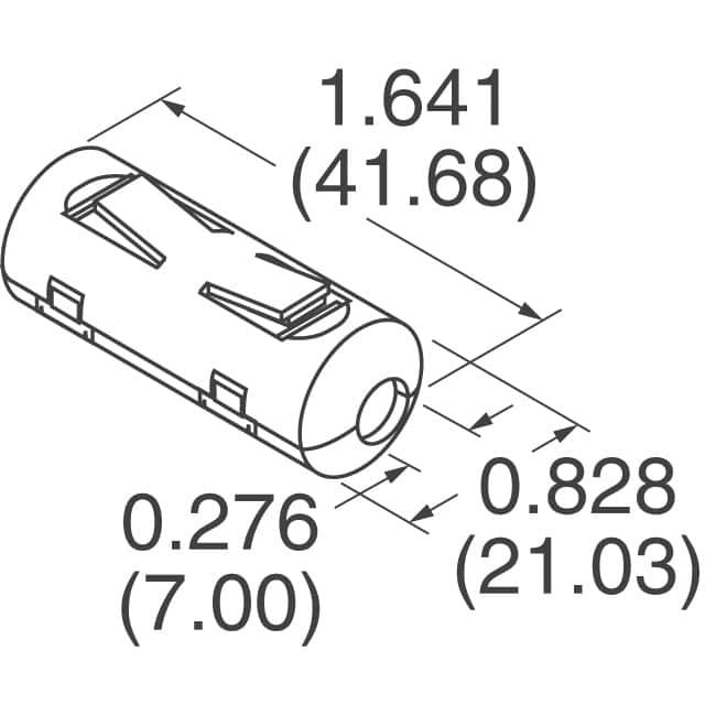 28A2026-0A2 Laird-Signal Integrity Products  Kabelferrite